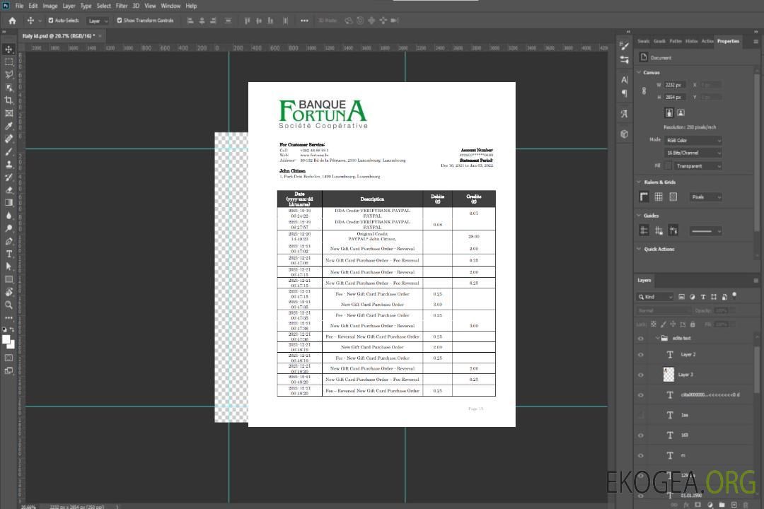 Modèle de justificatif de domicile de la banque Luxembourg Fortuna Banque au format Word et PDF, format .doc et .pdf template Modèle de justificatif de domicile de la banque Luxembourg Fortuna Banque au format Word et PDF, format .doc et .pdf template